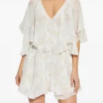 Avaline Ruffled Floral-print Dress Thumbnail 5