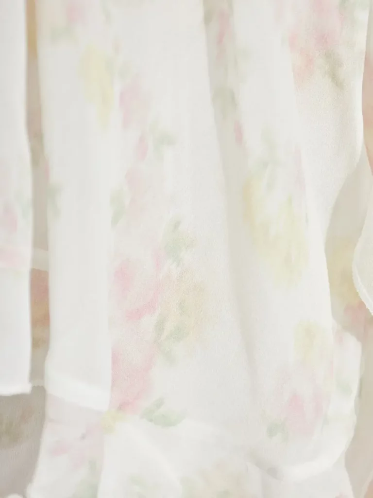 Avaline Ruffled Floral-print Dress Full Size Image 2