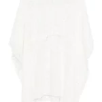 Broderie-anglaise Drawstring Mini Dress Thumbnail 5