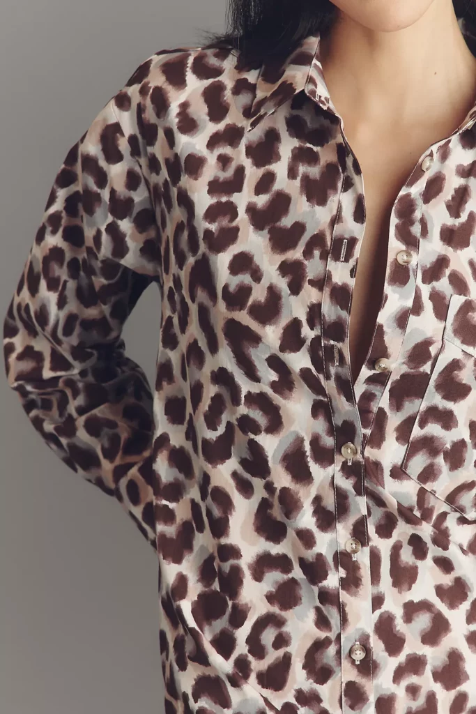 The Soren Long-Sleeve Shirt Dress Full Size Image 3
