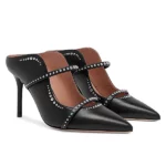 Maureen Studded Leather Mules Thumbnail 2