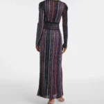 Sequined Striped Gown Thumbnail 6