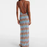 Zigzag Lame Beach Dress Thumbnail 2