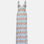 Zigzag Lame Beach Dress Thumbnail 4