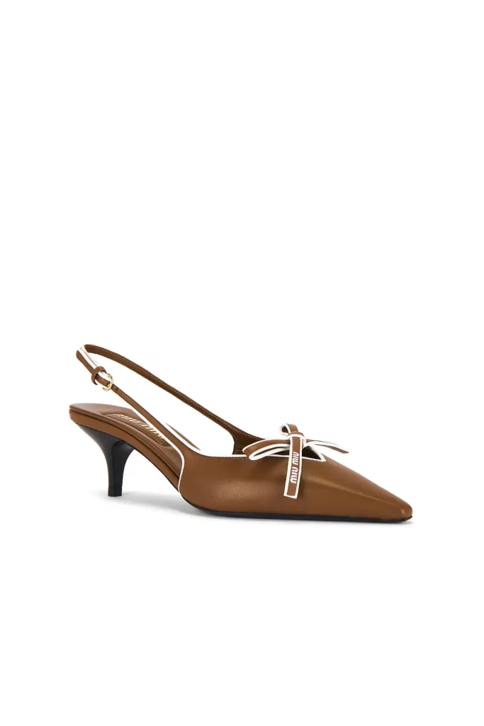 Slingback Kitten Heel Full Size Image 2