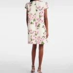 Floral Cotton-blend Tweed Minidress Thumbnail 4