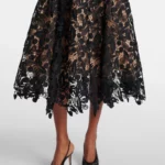 Lace Guipure Cocktail Dress Thumbnail 4