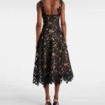 Lace Guipure Cocktail Dress Thumbnail 2