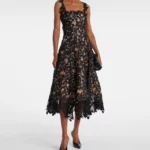 Lace Guipure Cocktail Dress Thumbnail 1