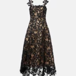 Lace Guipure Cocktail Dress Thumbnail 5