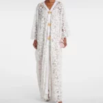 Lace Guipure Midi Dress Thumbnail 1