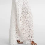 Lace Guipure Midi Dress Thumbnail 5