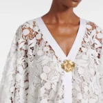 Lace Guipure Midi Dress Thumbnail 3