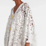 Lace Guipure Midi Dress Thumbnail 2