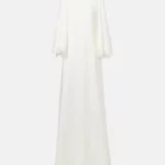 Lace-trimmed Silk-blend Georgette Kaftan Thumbnail 3