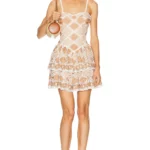 Bossa Crochet Mini Dress Thumbnail 1