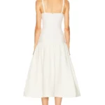 Tropic Linen Midi Dress Thumbnail 4