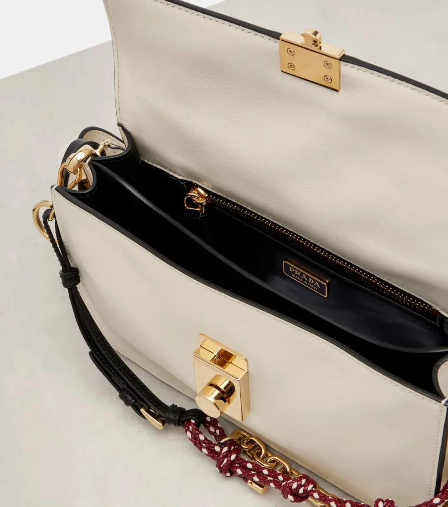 Soft Sound Small Leather Shoulder Bag Full Size Image 3
