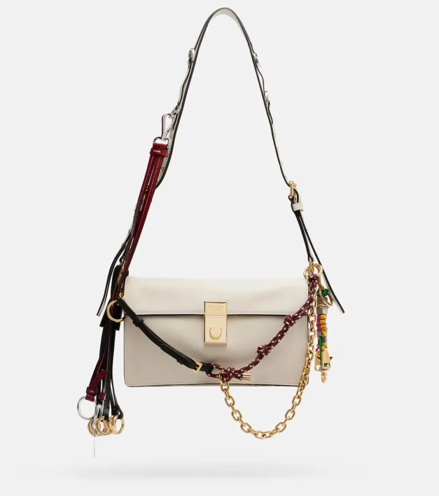 Soft Sound Small Leather Shoulder Bag Full Size Image 1