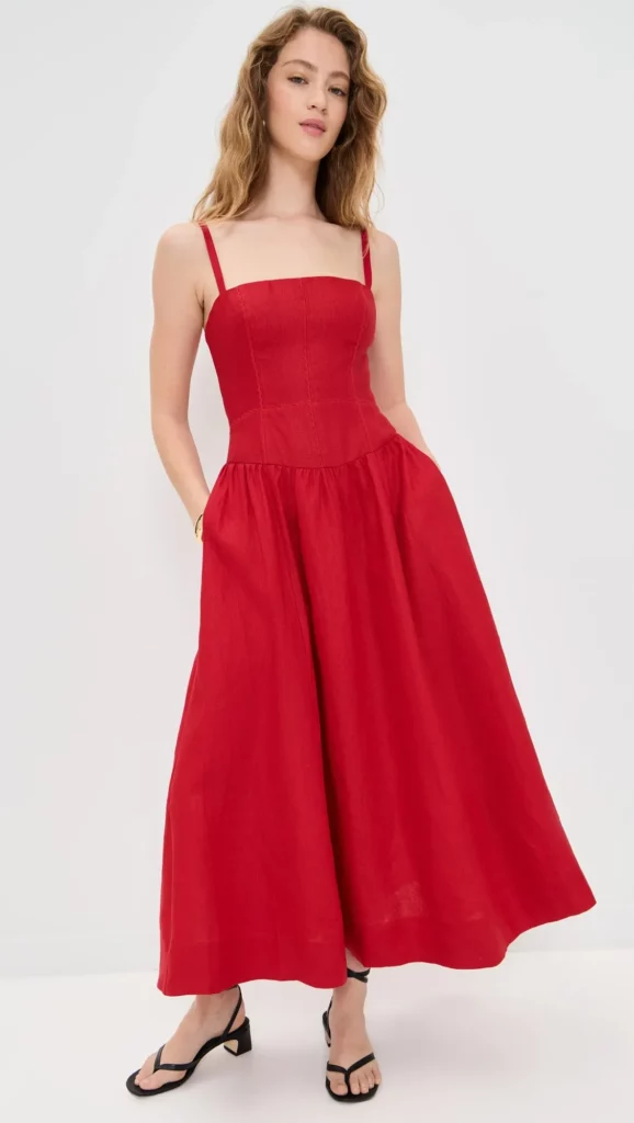 Katarin Linen Dress Full Size Image 4