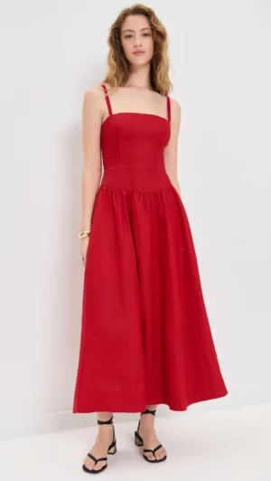 REFORMATION Katarin Linen Dress
