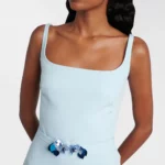 Kristena Draped Embellished Gown Thumbnail 5
