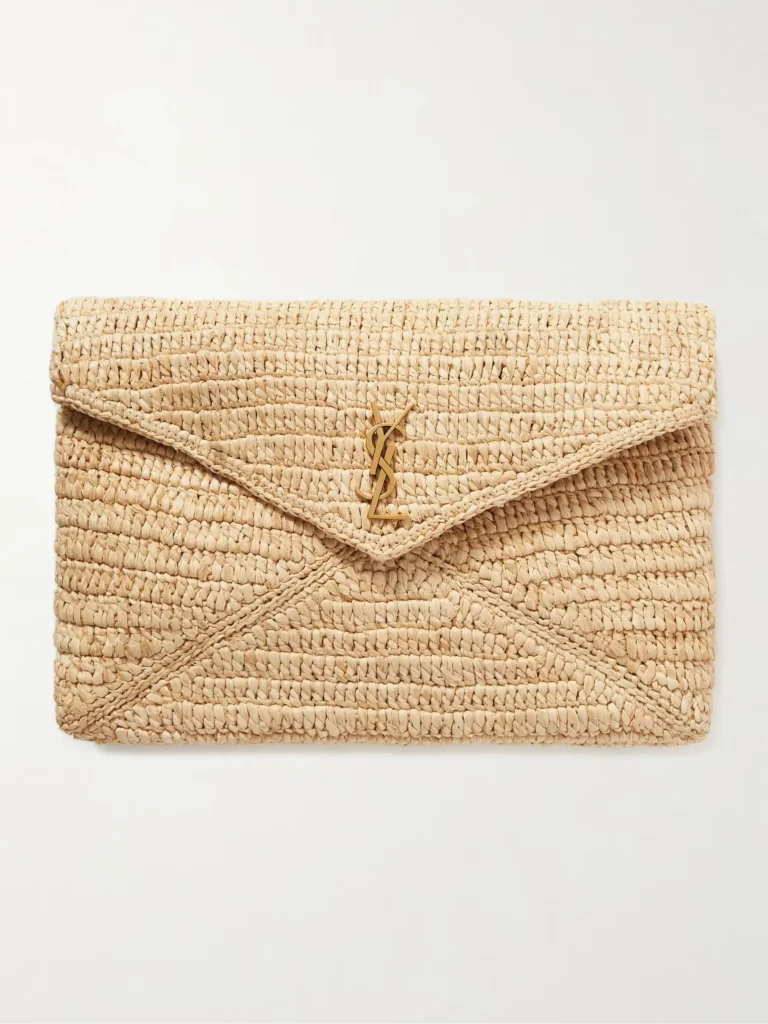 Cassandre Raffia Clutch Full Size Image 1
