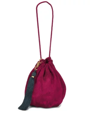 SAINT LAURENT Evening Pochon Round Bag