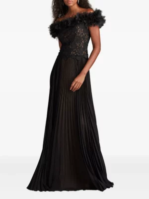 TADASHI SHOJI Floral-lace Dress