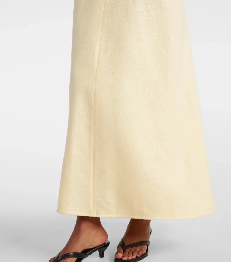 Draped Maxi Dress Full Size Image 5