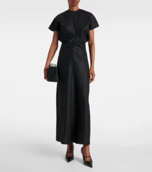 TOTÊME Gathered Maxi Dress