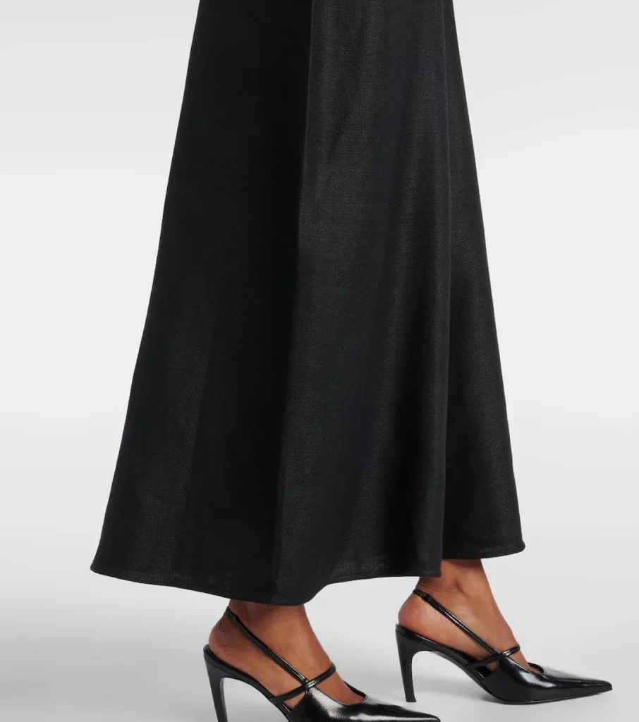 Gathered Maxi Dress Full Size Image 5