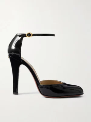 VALENTINO GARAVANI Hi Dolly Patent-leather Pumps