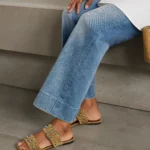 Nellcote Embellished Suede Slides Thumbnail 2