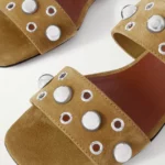 Nellcote Embellished Suede Slides Thumbnail 4