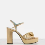 Royal 115 Leather Platform Sandals Thumbnail 1