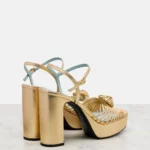 Royal 115 Leather Platform Sandals Thumbnail 3