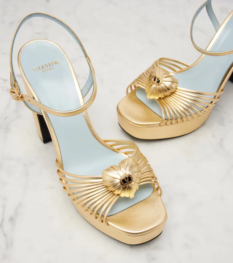 Royal 115 Leather Platform Sandals Full Size Image 2