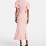 Gathered Midi Dress Thumbnail 5
