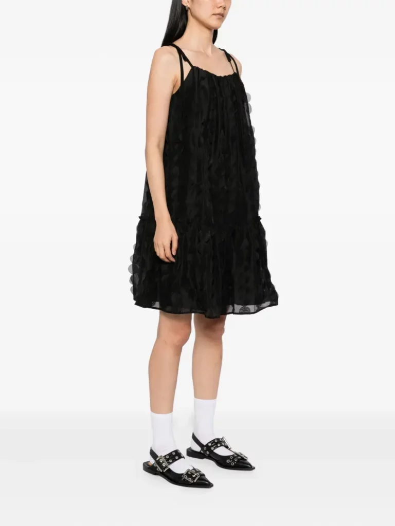Textured Cami Dress Full Size Image 3
