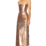 Strapless Drape Dress Thumbnail 3