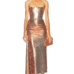 Strapless Drape Dress Thumbnail 1