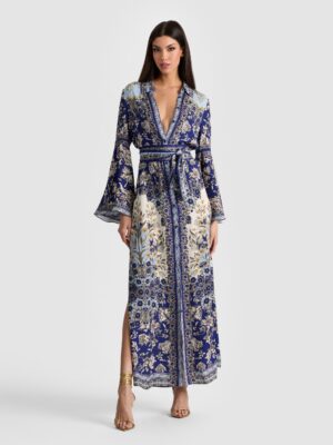 ALICE + OLIVIA Chassidy Bell Sleeve Dress