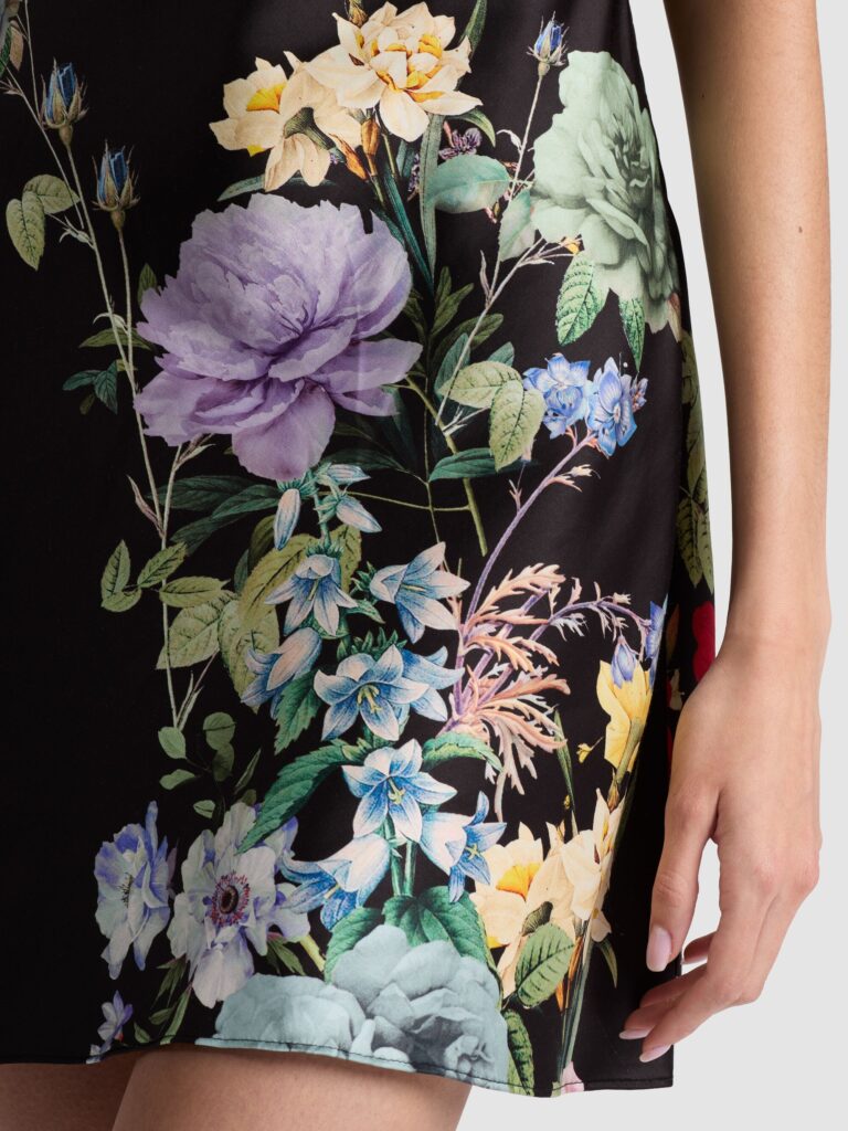 Harmony Cowl Back Slip Dress Full Size Image 2