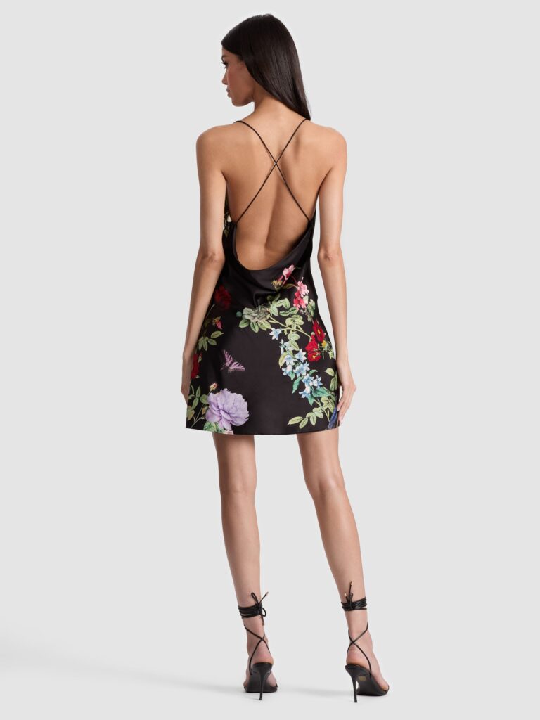 Harmony Cowl Back Slip Dress Full Size Image 4