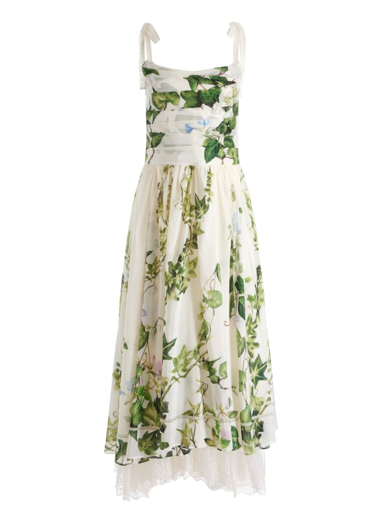 Haven Flared Midi Dress Full Size Image 2