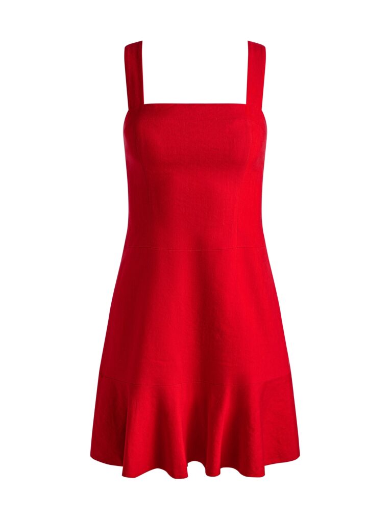 Kaidra Drop Waist Mini Dress Full Size Image 4