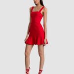 Kaidra Drop Waist Mini Dress Thumbnail 2