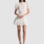 Loryn Embroidered Shirt Dress Thumbnail 1