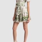 Lucy Stretch Cotton Mini Shirtdress Thumbnail 1
